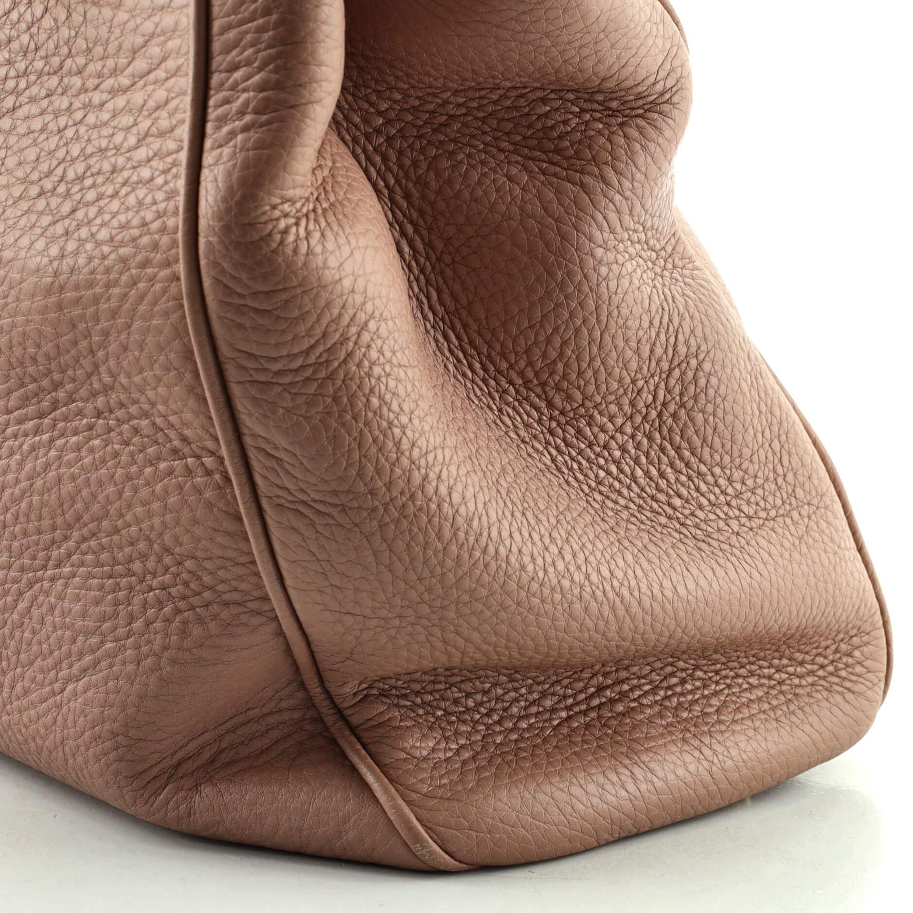 Shopper-Tasche aus Leder von Gucci Bamboo 2