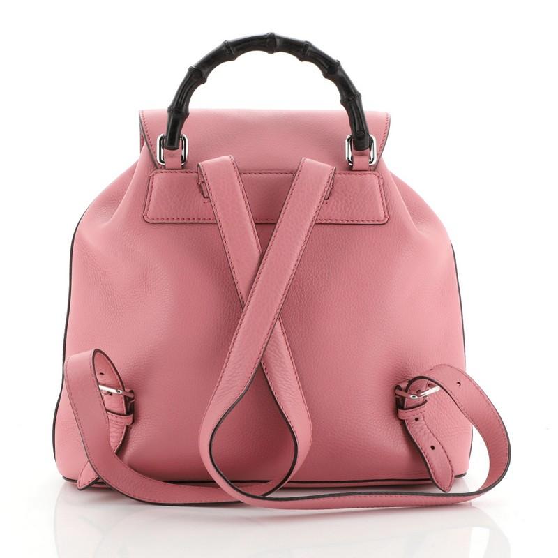 gucci pink backpack