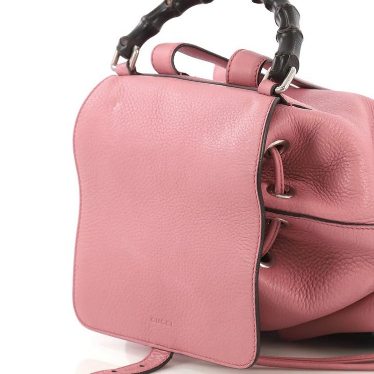 Gucci Bamboo Tassel Backpack Leather Medium For Sale at ...