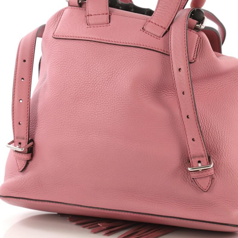 Gucci Bamboo Tassel Backpack Leather Medium 1