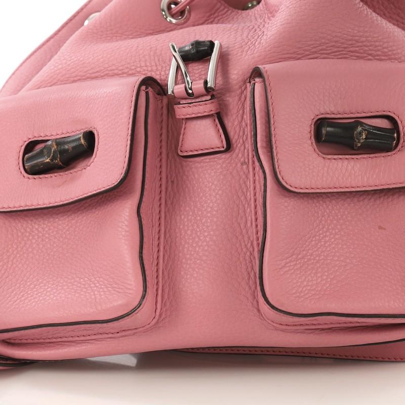 Gucci Bamboo Tassel Backpack Leather Medium 2