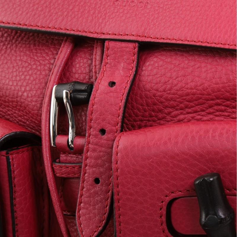 Gucci Bamboo Tassel Backpack Leather Medium 3