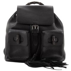 Gucci Bamboo Tassel Backpack Leather Medium