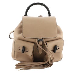 Gucci Bamboo Tassel Backpack Leather Medium