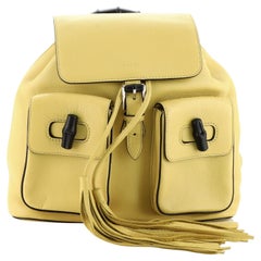 Gucci Bamboo Tassel Backpack Leather Medium