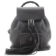 Gucci Bamboo Tassel Backpack Leather Mini
