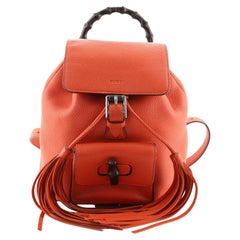 Gucci Bamboo Tassel Backpack Leather Mini