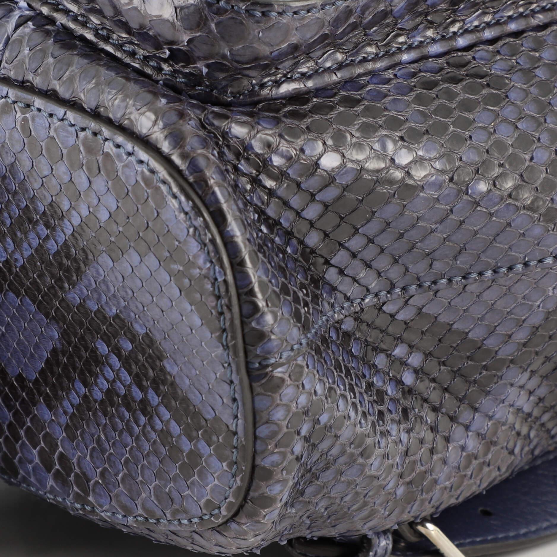Gucci Bamboo Tassel Backpack Python Medium 1