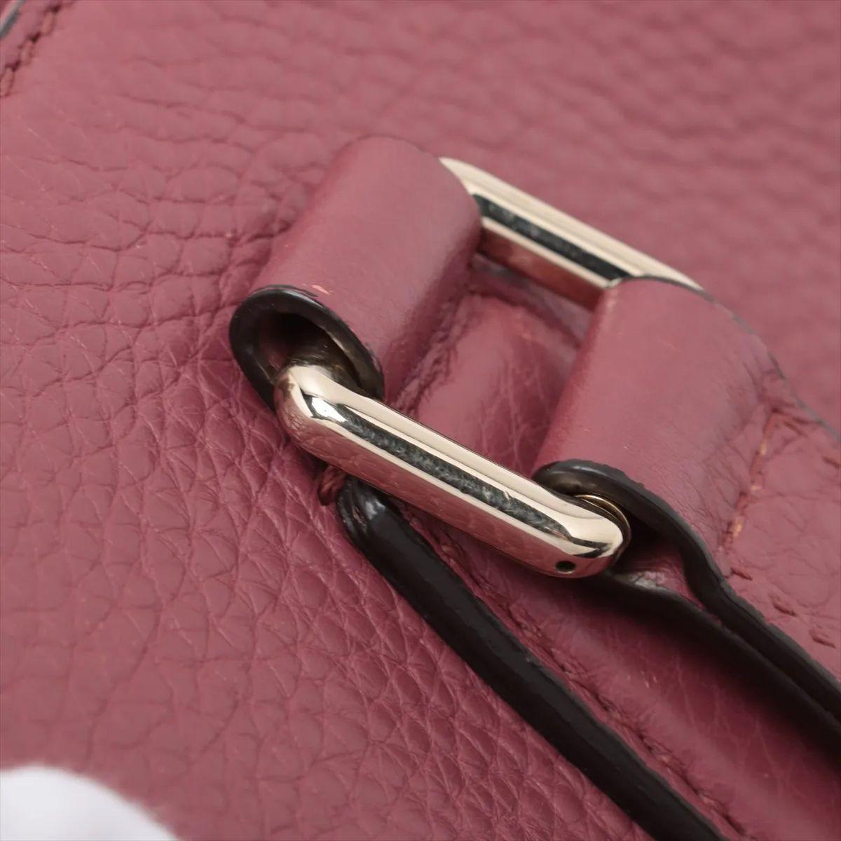 Gucci Bamboo Tassel Borsa in pelle a due vie Rosa in vendita 12