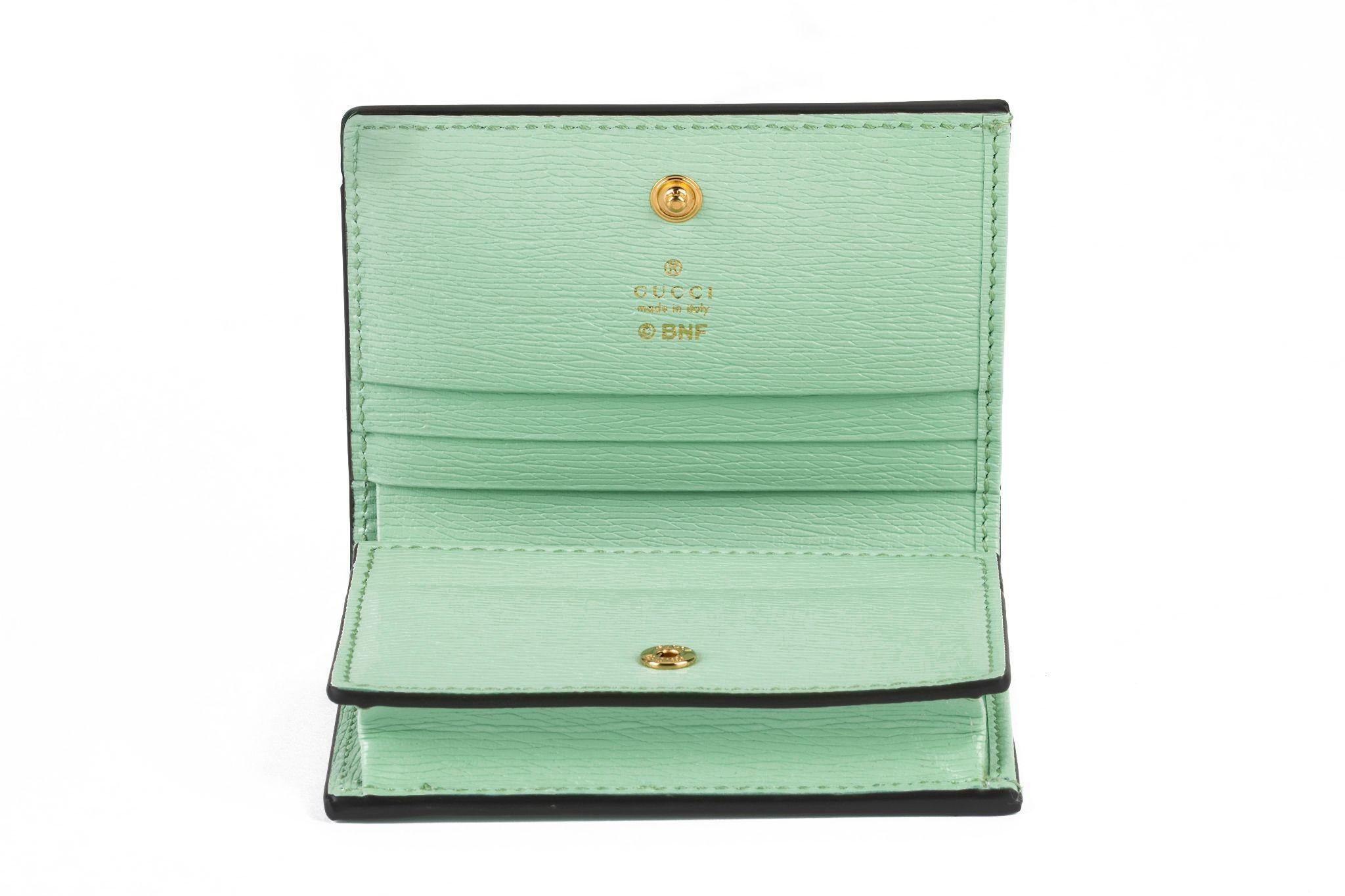 Gris Portefeuille Gucci Bananya Sakuramochi en vente