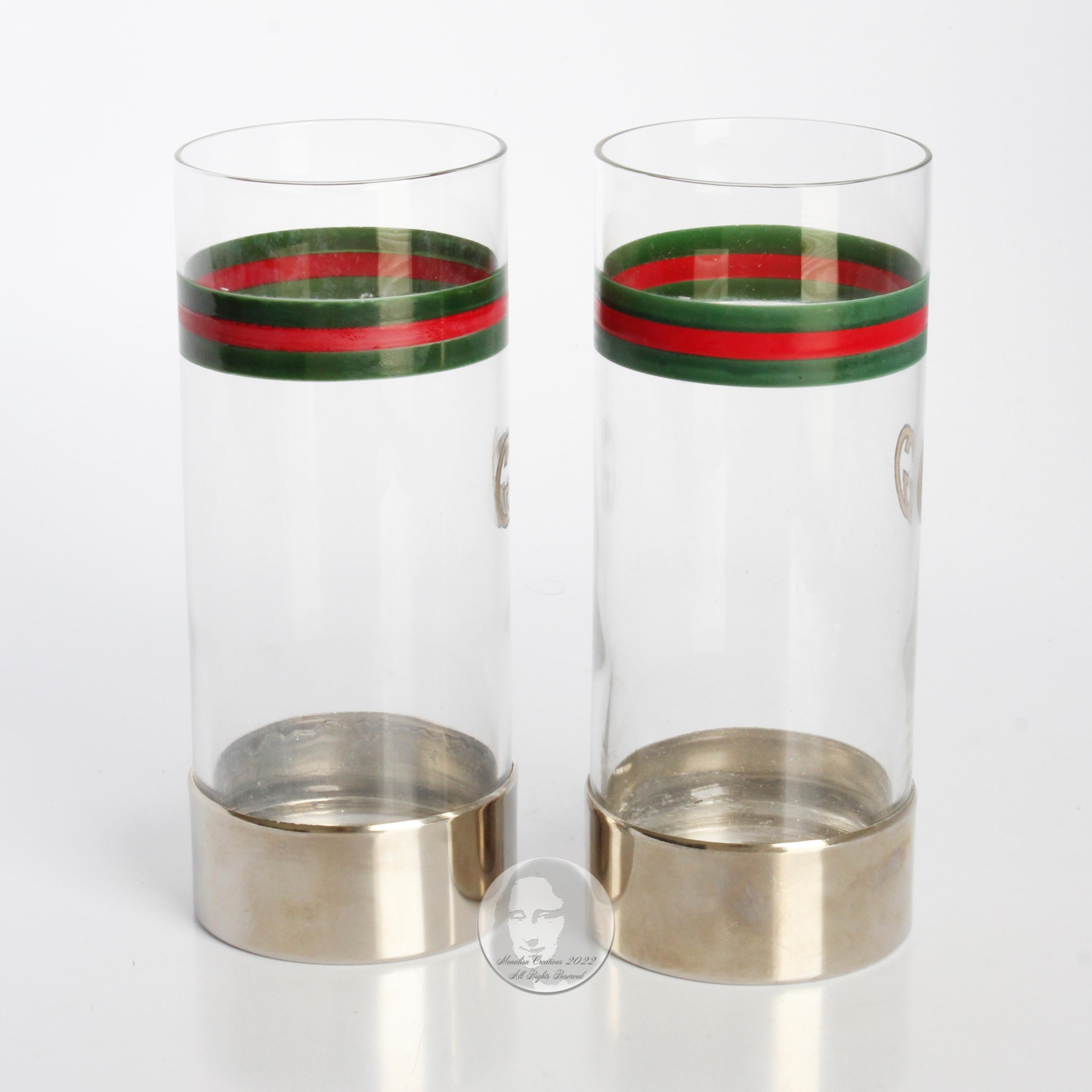 Gucci Barware Set GG Logo Highball 