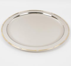 Gucci Barware Silver Plate Tray, circa 1980