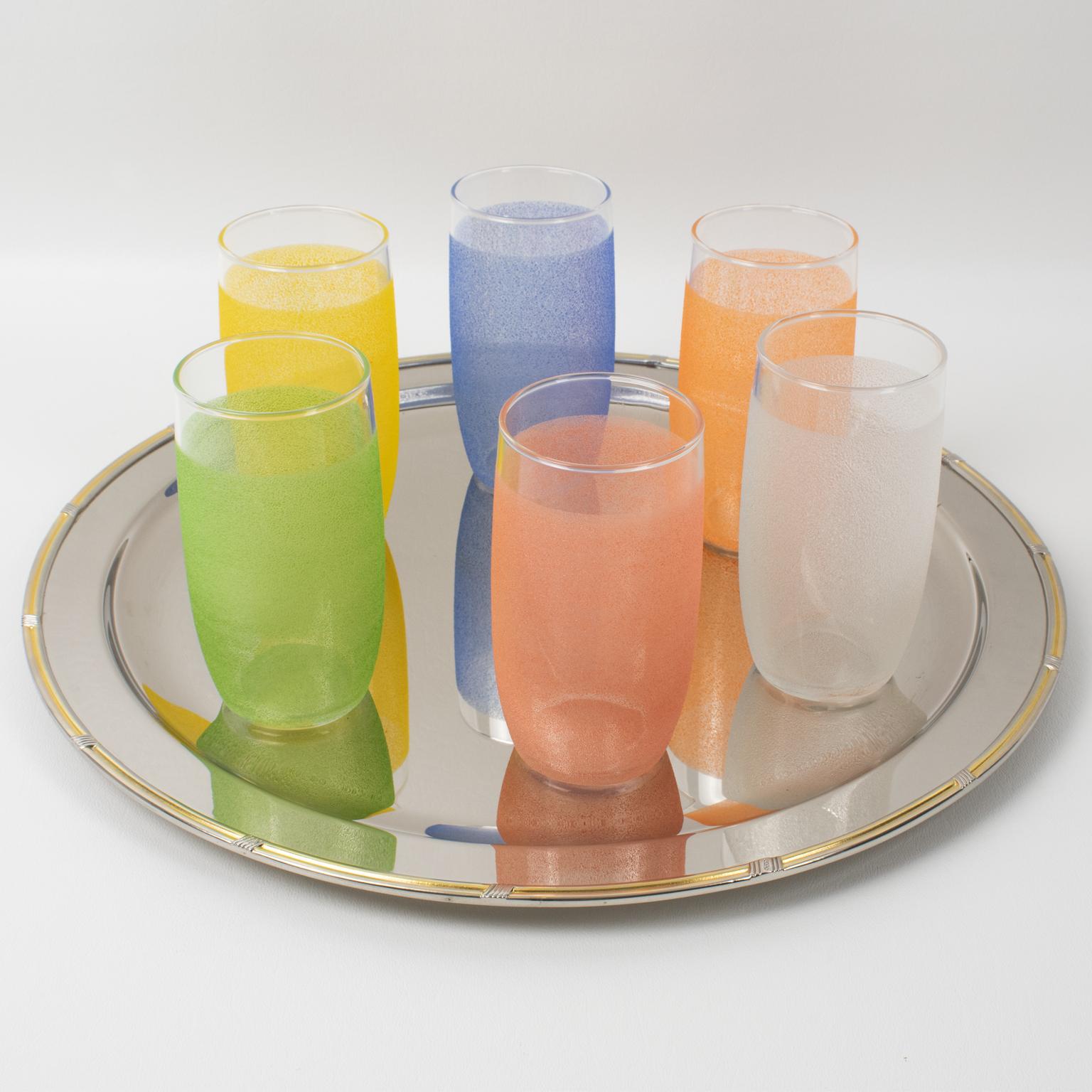 Bandeja de plata Gucci Barware, circa 1980 Italiano en venta