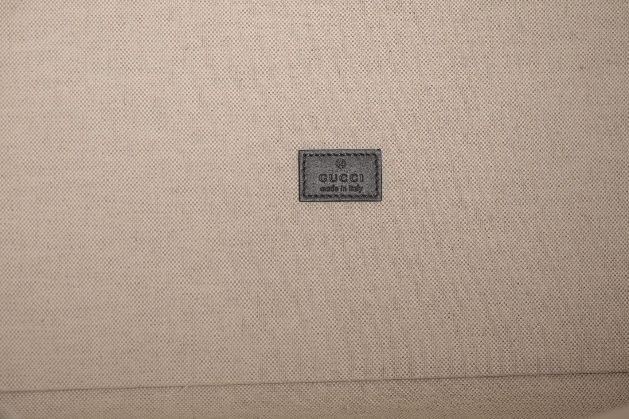 Gucci Bauletto GG Monogram XL Duffle Bag For Sale 10