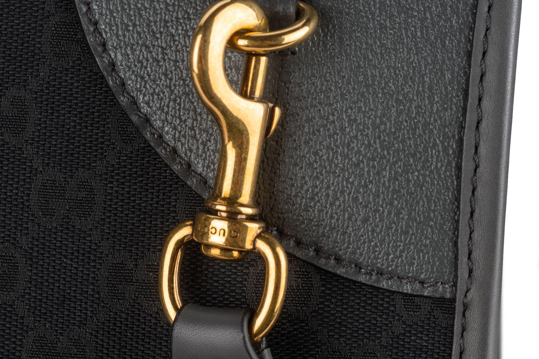 Gucci Bauletto GG Monogram XL Duffle Bag For Sale 4