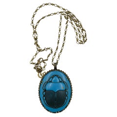 Gucci Beetle Pendant Necklace