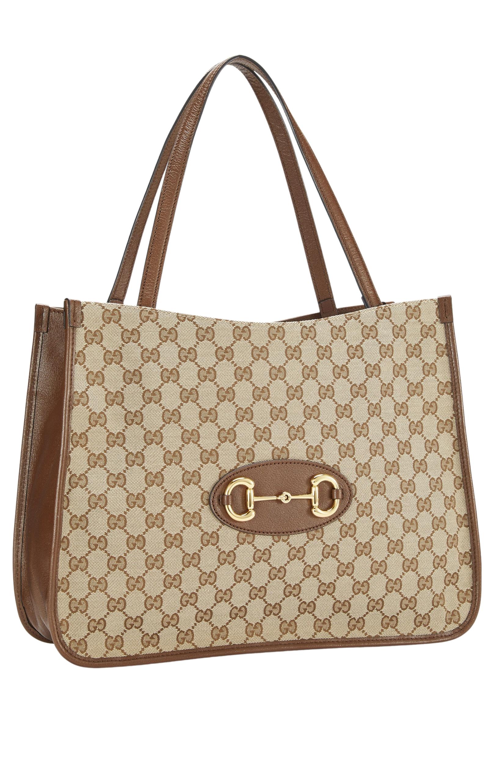 NEU Gucci Horsebit Medium Tragetasche in Beige 1955 Horsebit Medium - Importsteuern inbegriffen im Zustand „Neu“ im Angebot in Brossard, QC