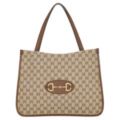 NEW Gucci Beige 1955 Horsebit Medium Tote Bag - Import Taxes included