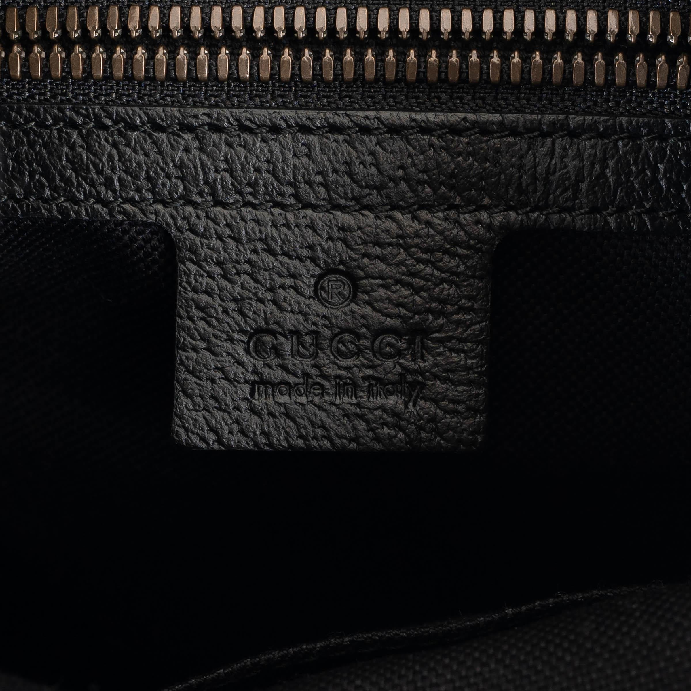 GUCCI beige 2020 GG LANA Y CUERO PEQUEÑA MOCHILA Bolsa en venta 3