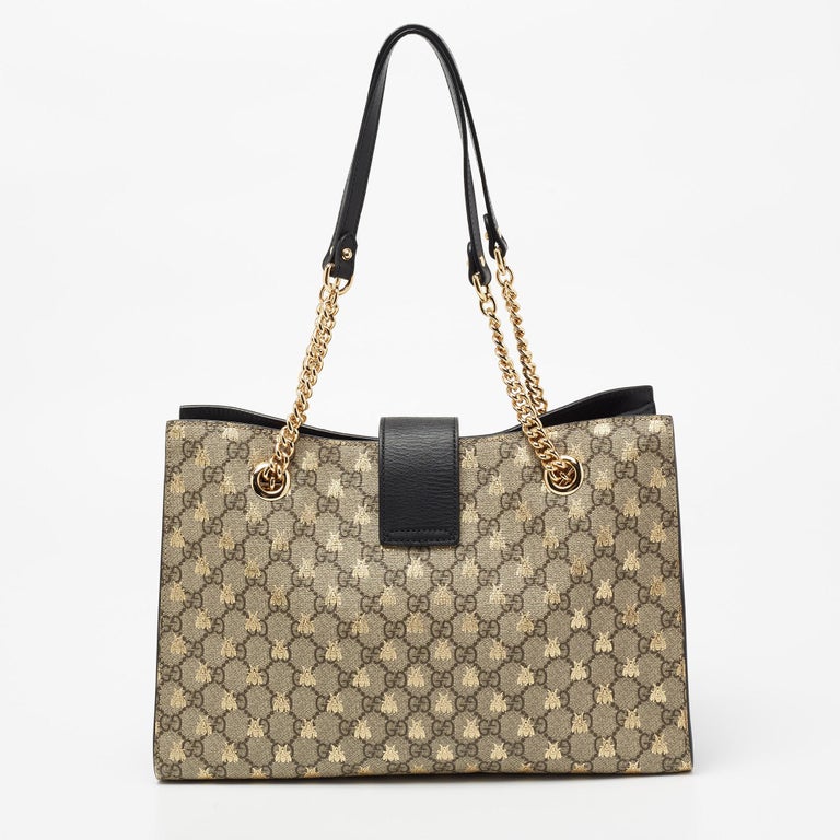 Luxury Designer GG Handbag Purse Gucci Bee Tote Bag From