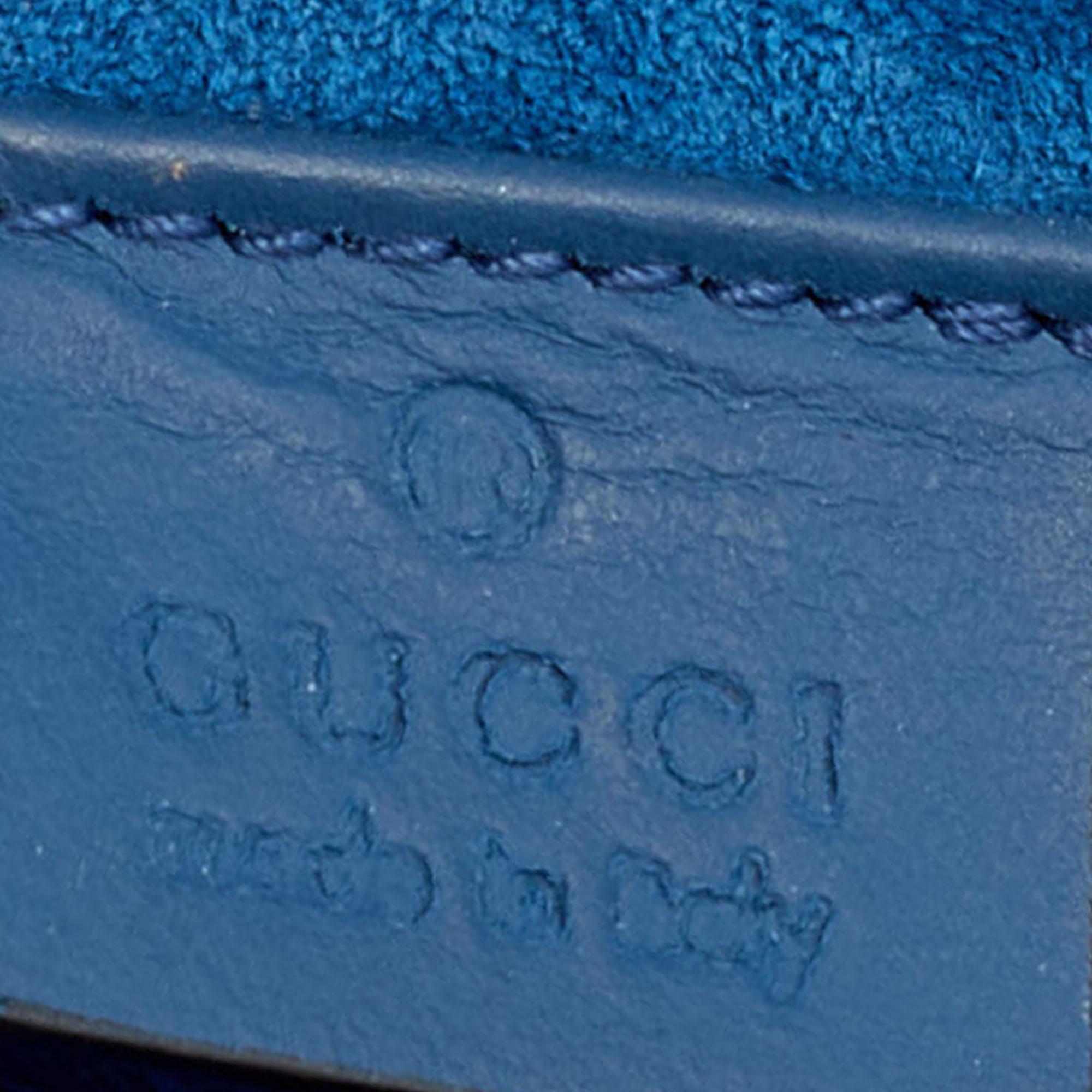 Gucci Beige/Blue GG Supreme Canvas And Suede Medium Dionysus Shoulder Bag 1