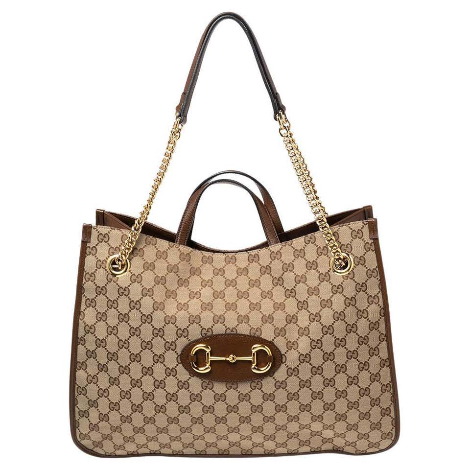 Gucci Bamboo Shopper Tote Needle Point Textile Large at 1stDibs | gucci ...