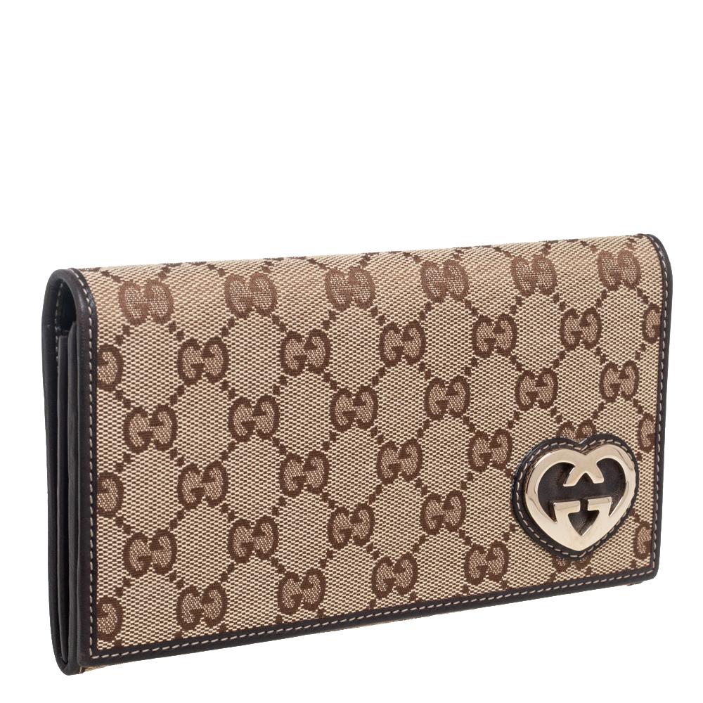 gucci heart wallet