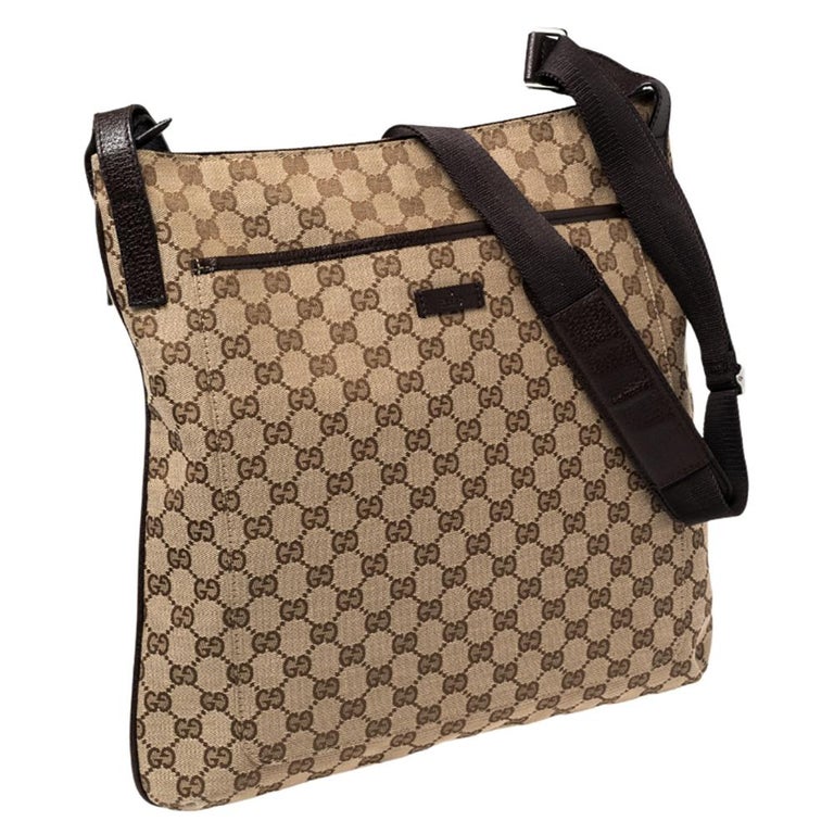 Gucci GG Canvas Charlotte Messenger Bag - Brown Shoulder Bags, Handbags -  GUC1201469