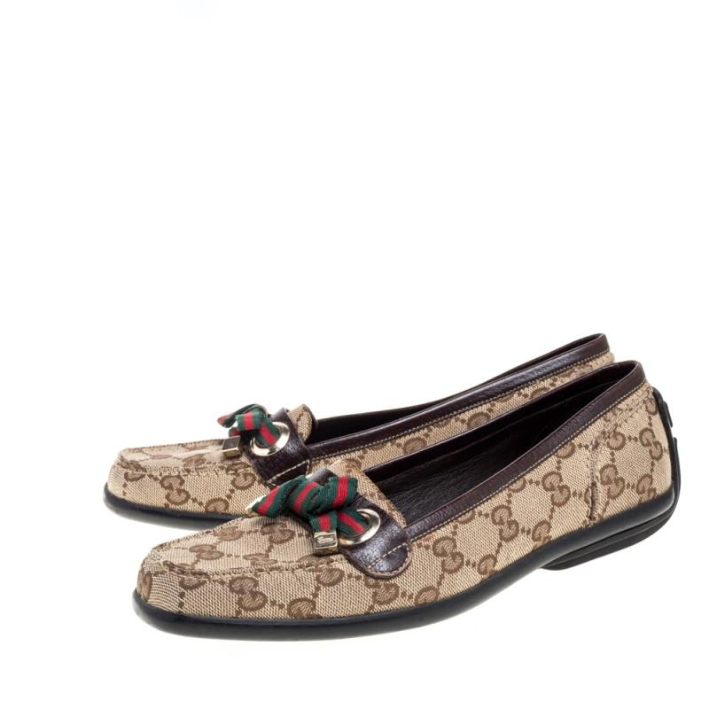 Gucci bow loafers clearance