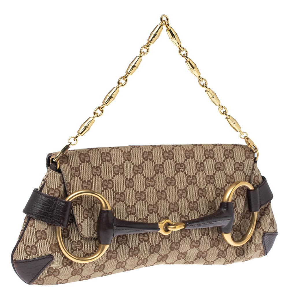 gucci horsebit clutch
