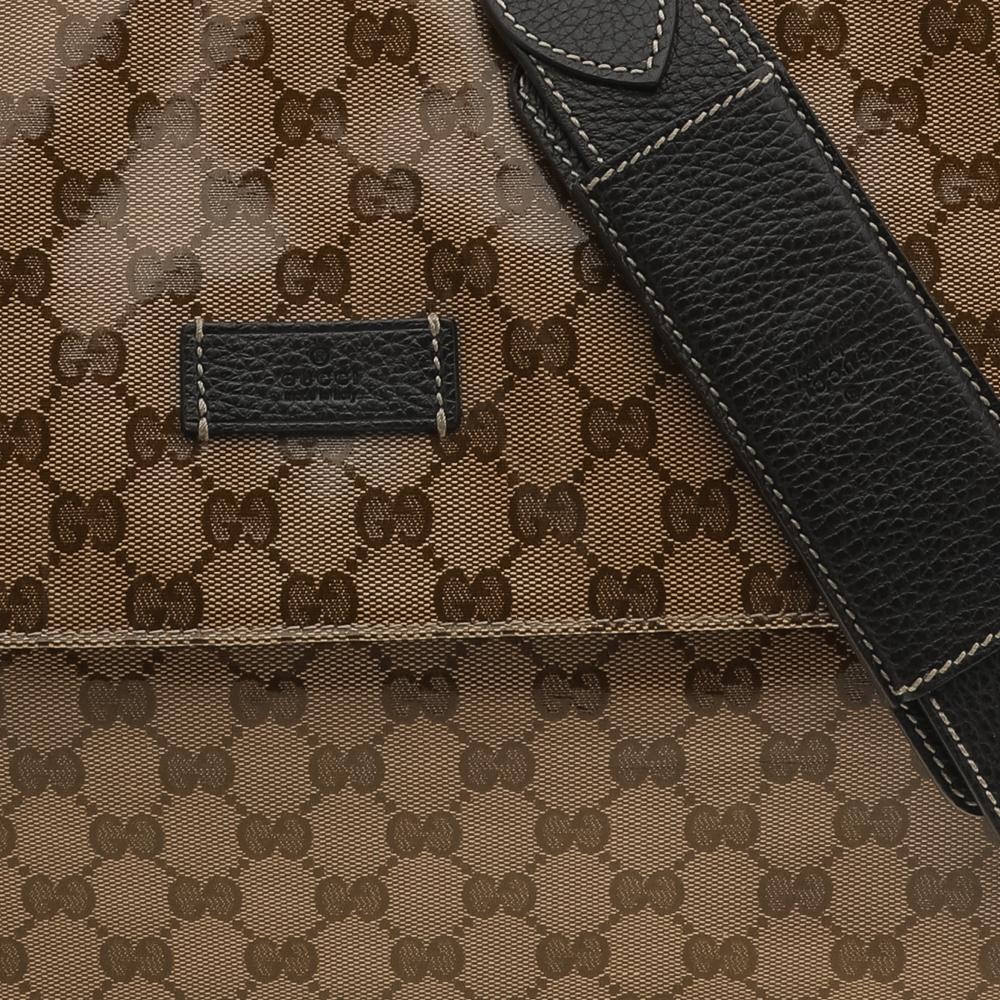 gucci flap messenger bag