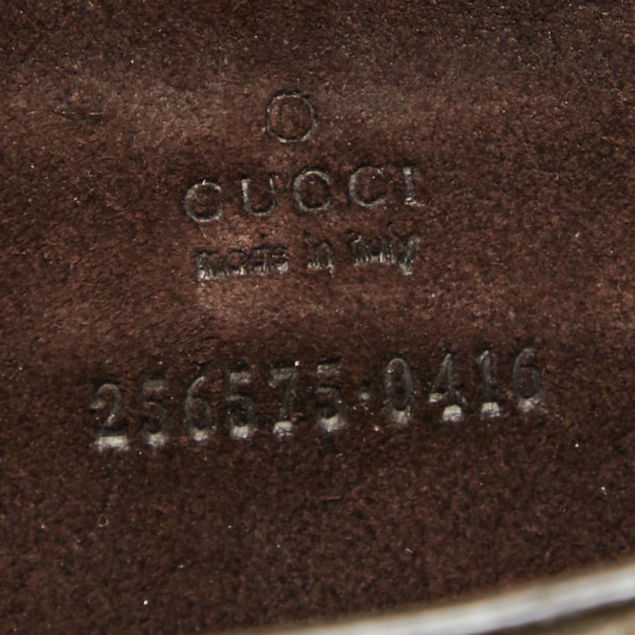 Gucci Beige/Brown GG Supreme Canvas and Leather iPad Case 3