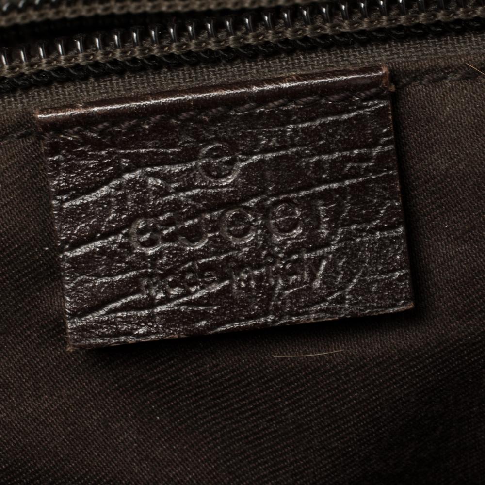 Gucci Beige/Brown GG Supreme Canvas Messenger Bag 2