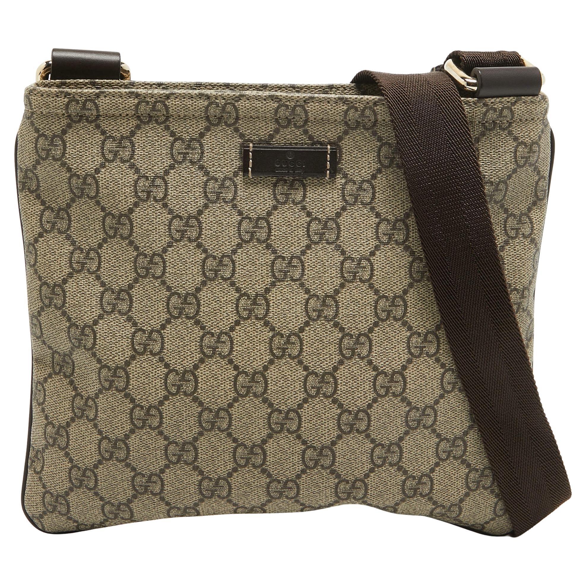 Gucci Vintage Micro GG Shoulder Bag - Brown Shoulder Bags, Handbags -  GUC1499778 | The RealReal