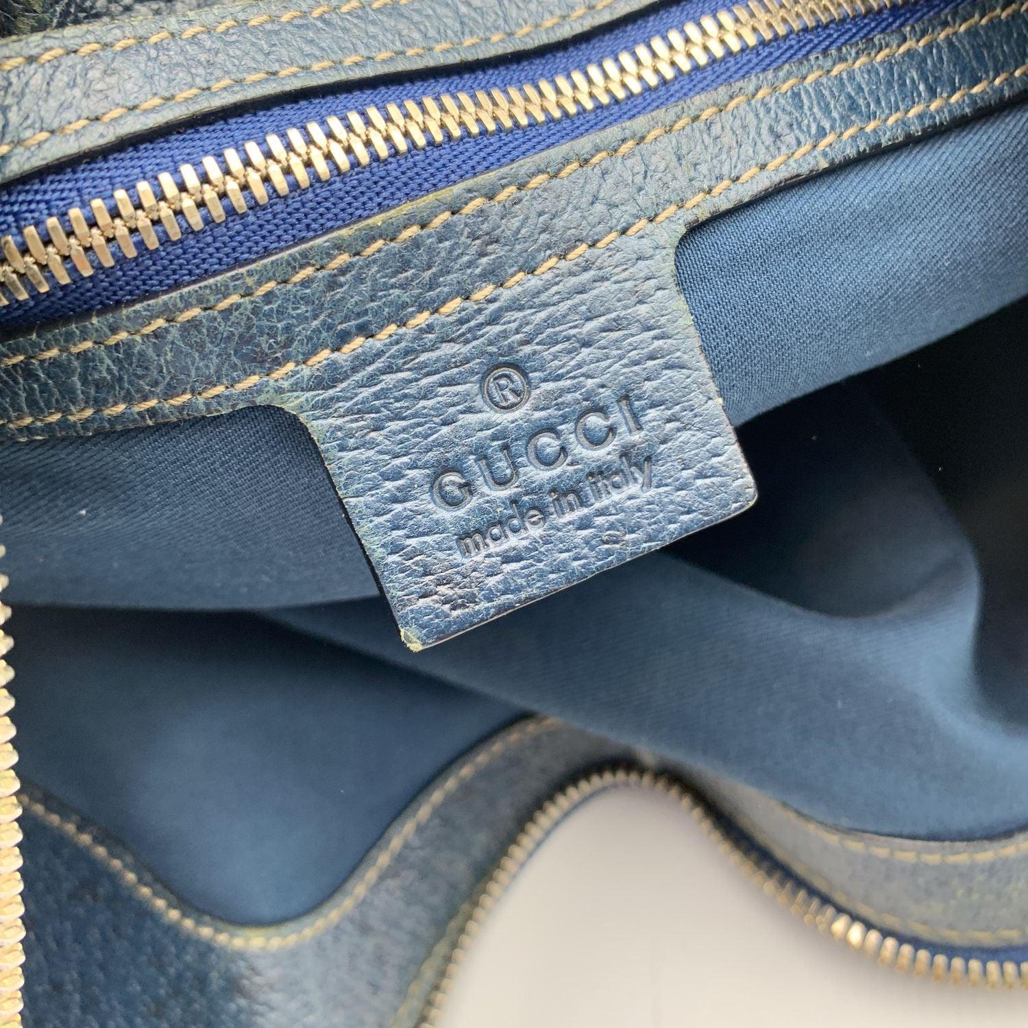 Gucci Beige Canvas Horsebit Print Glam Hobo Shoulder Bag For Sale 2