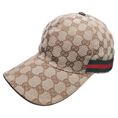 CAP da baseball in tela beige di Gucci  Taglia M