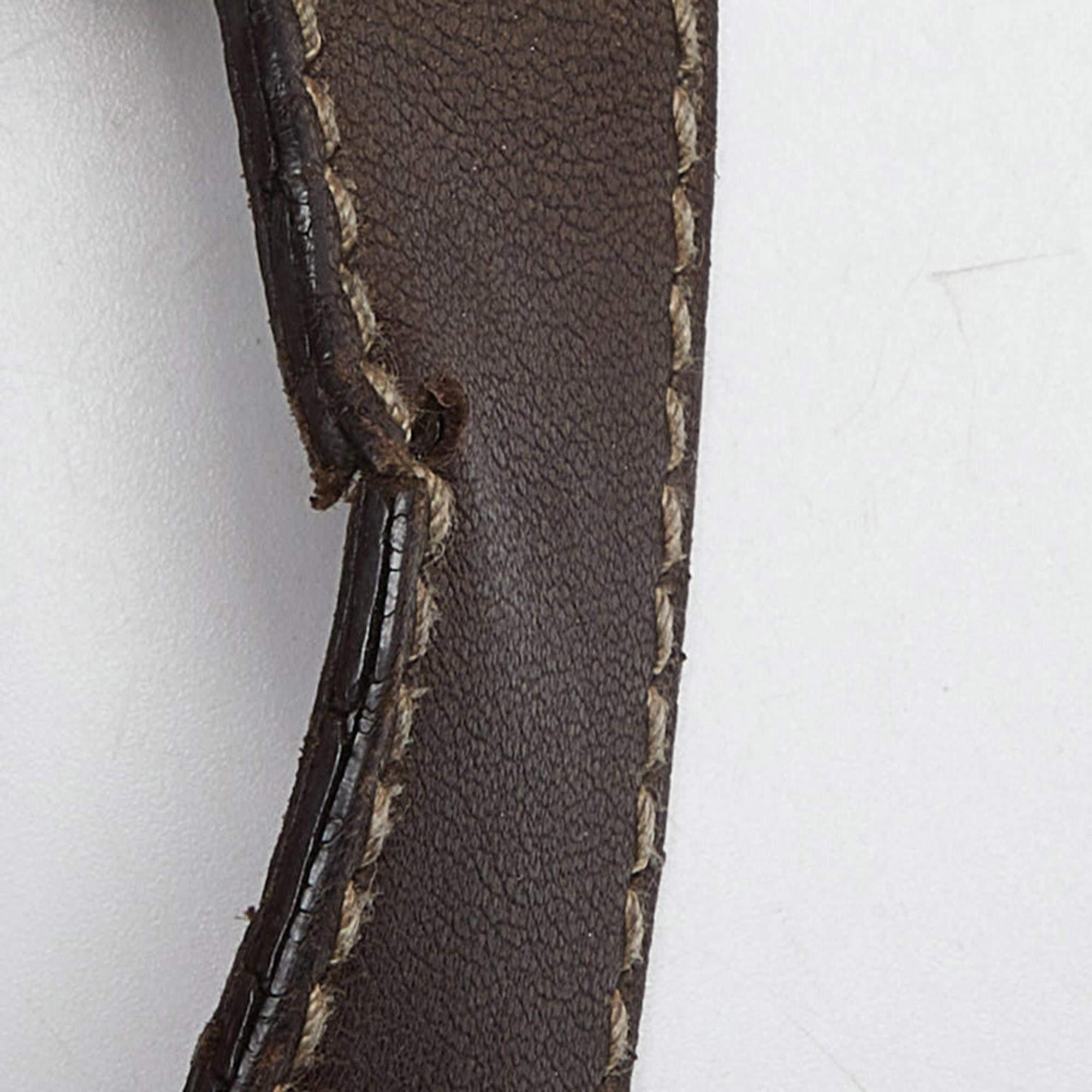 Gucci Beige/Dark Brown GG Canvas and Leather/Mink Fur Large Babouska Indy Hobo 2
