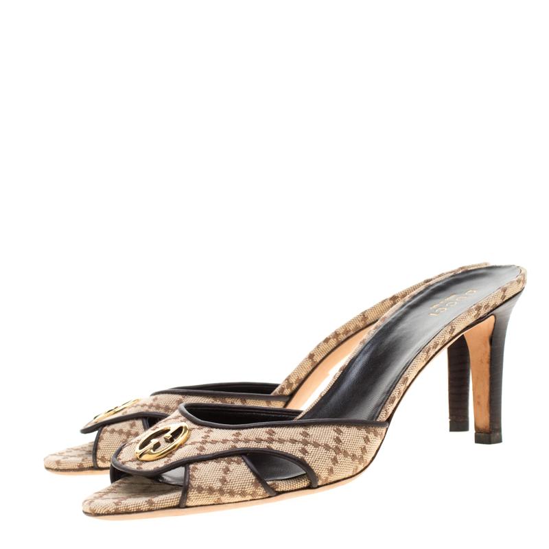 diamante slip on sandals