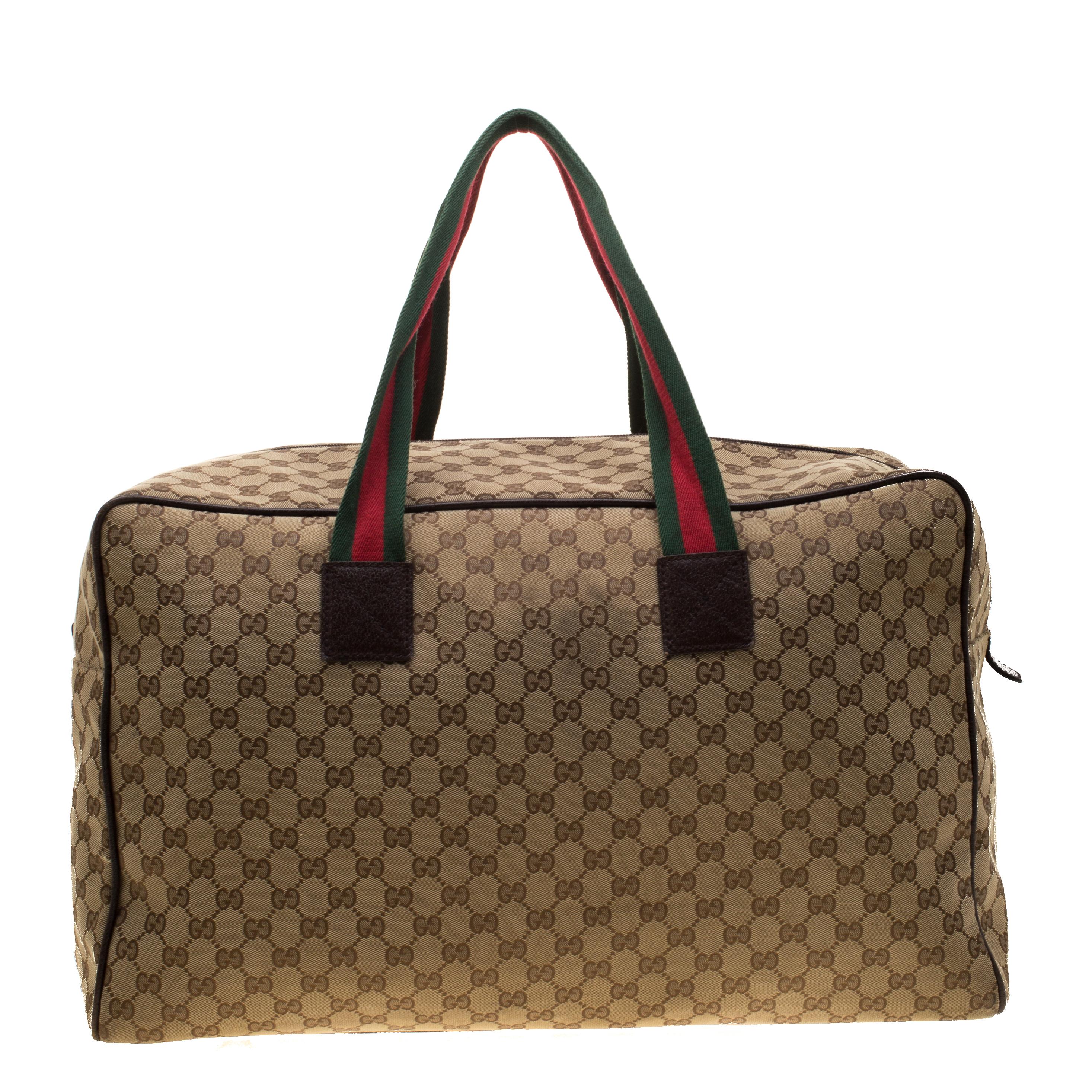 gucci duffle bag used