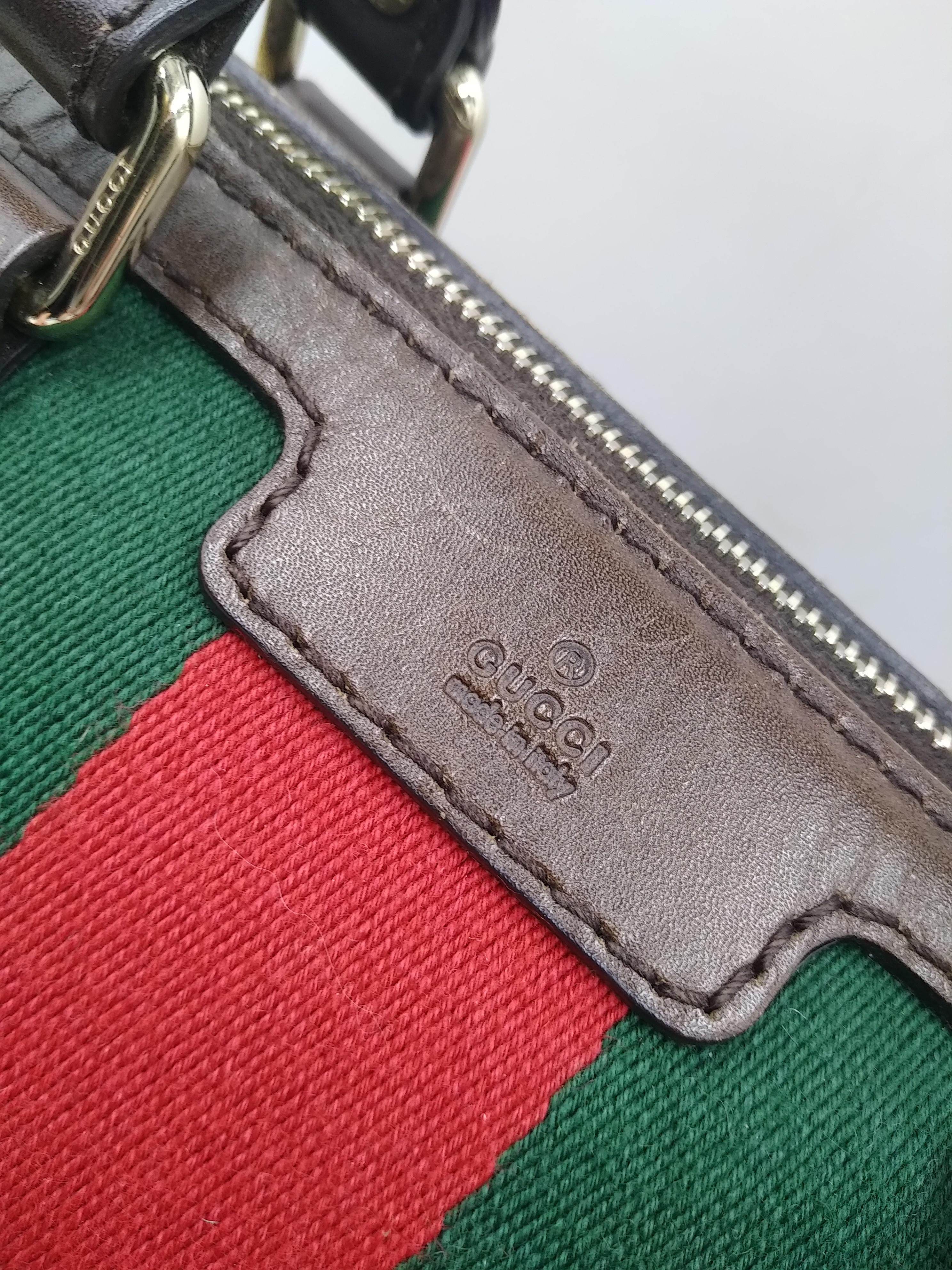 gucci canvas shoulder strap