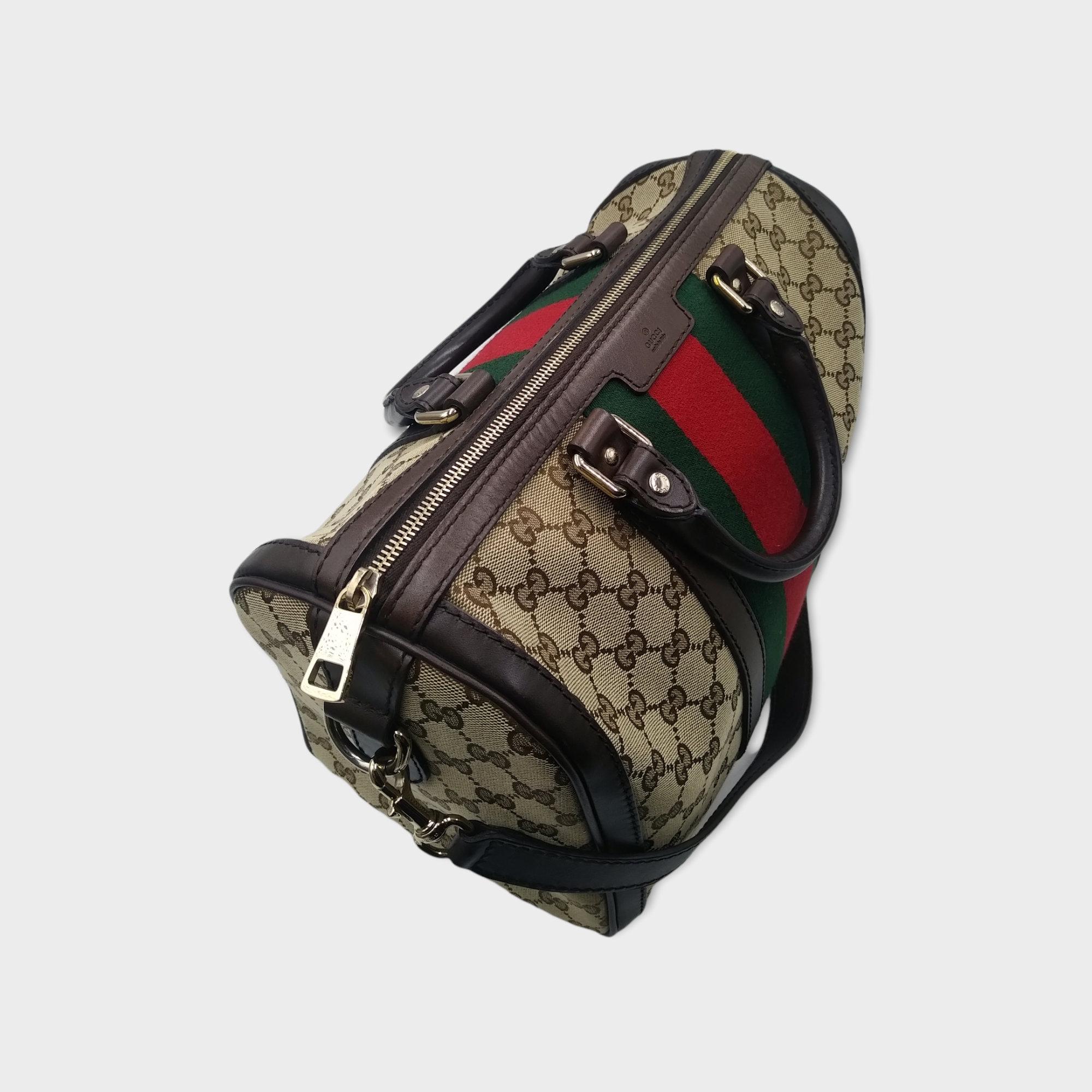 gucci web shoulder strap