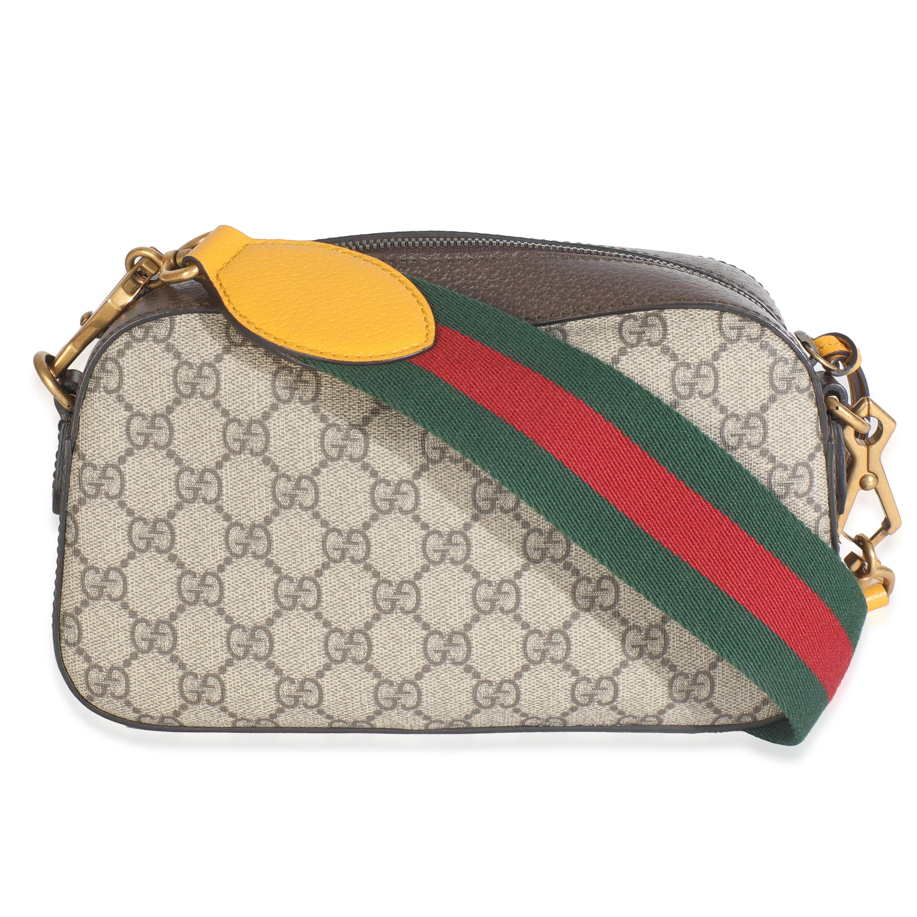Título del listado: Bolso Mensajero Gucci Beige Ébano GG Supreme Canvas Neo Vintage
SKU: 148839
MSRP: 1490.00 USD
Estado: Seminuevo 
Descripción del estado: La colección Neo Vintage GG Supreme de Gucci rinde homenaje a las raíces de la casa.