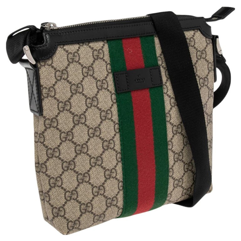 GG Supreme Canvas Flat Messenger Crossbody Bag – Poshbag, 47% OFF