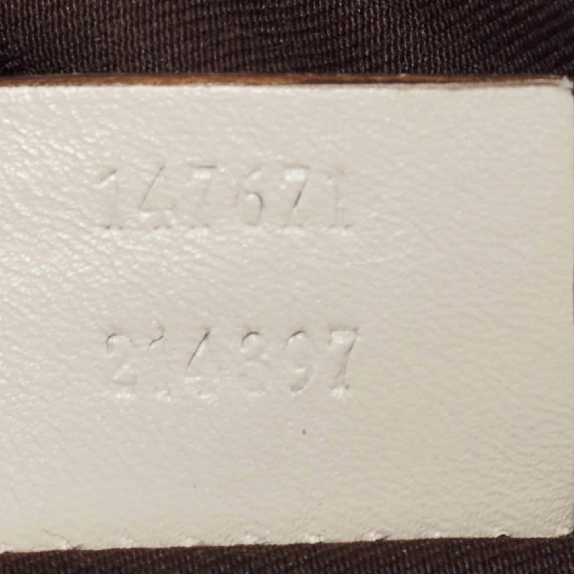Bolso cruzado de lona y piel Gucci Beige GG 4