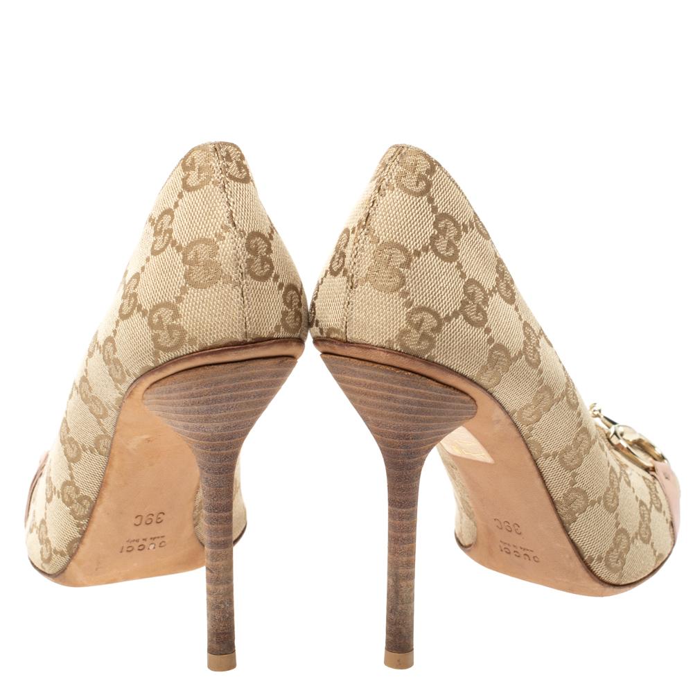 gucci peep toe pumps