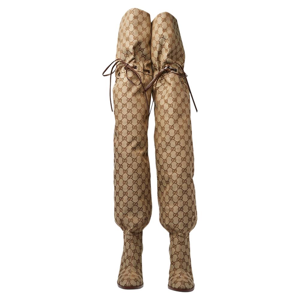 Gucci thigh high boots sale