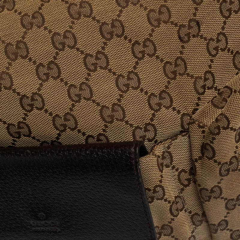 Gucci Beige GG Canvas Medium Messenger Bag 3