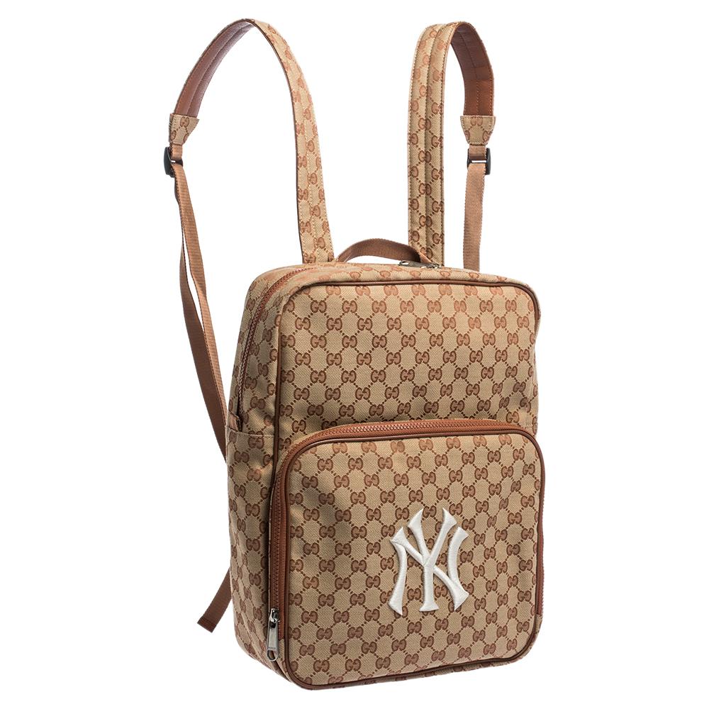 gucci yankees backpack