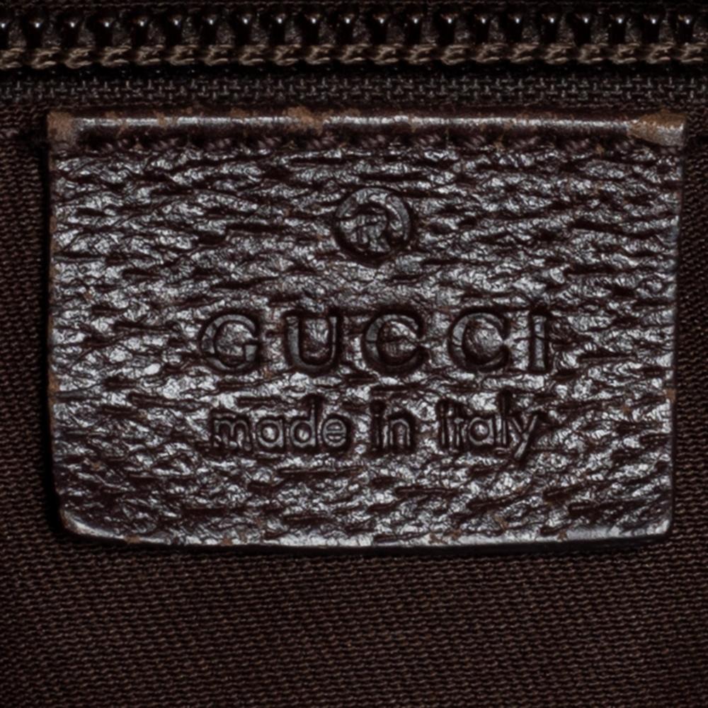 Gucci Beige GG Canvas Medium Web Double Pocket Messenger Bag 1