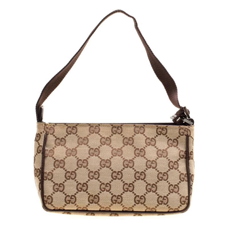 Gucci Beige GG Canvas Mini Shoulder Bag 6